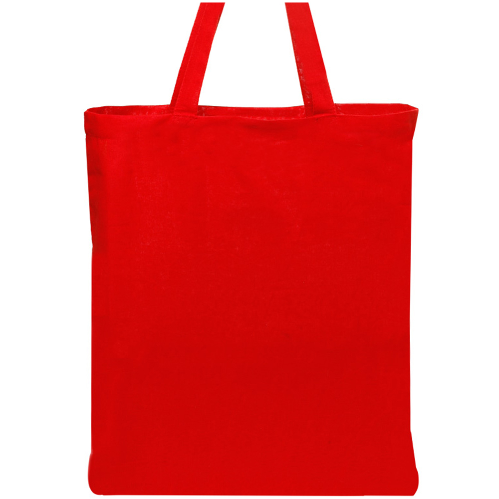 4oz Color Cotton Canvas Tote Bags 8
