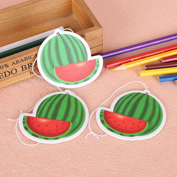 Fruit Shape Scent Paper Car Air Freshener 8