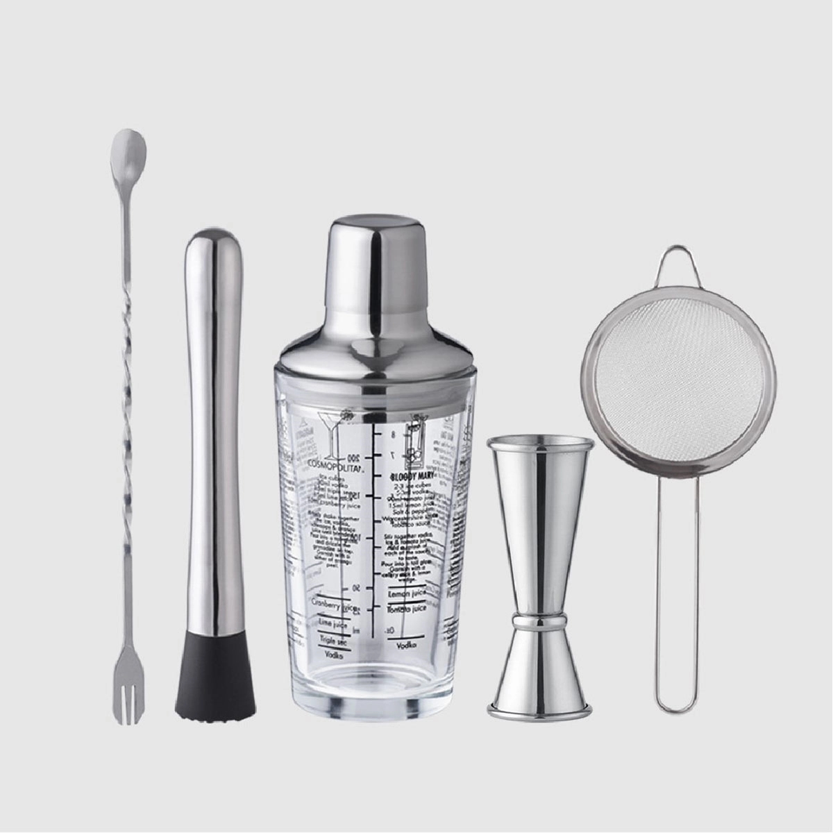5-Piece Bartender Kit 1