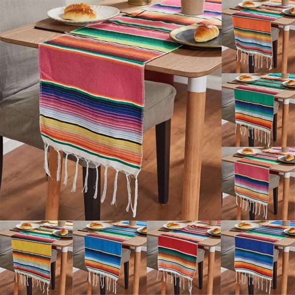 Mexican Serape Table Runner 5