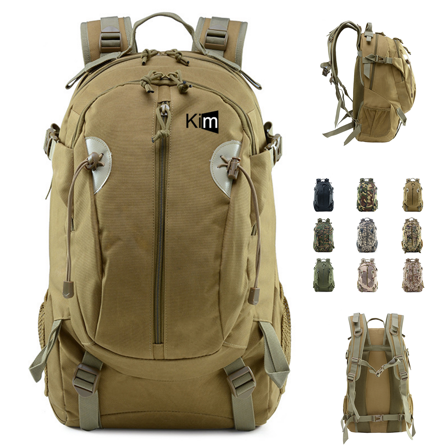 Camouflage Tactica Large Capacity Outdoor Backpack 1