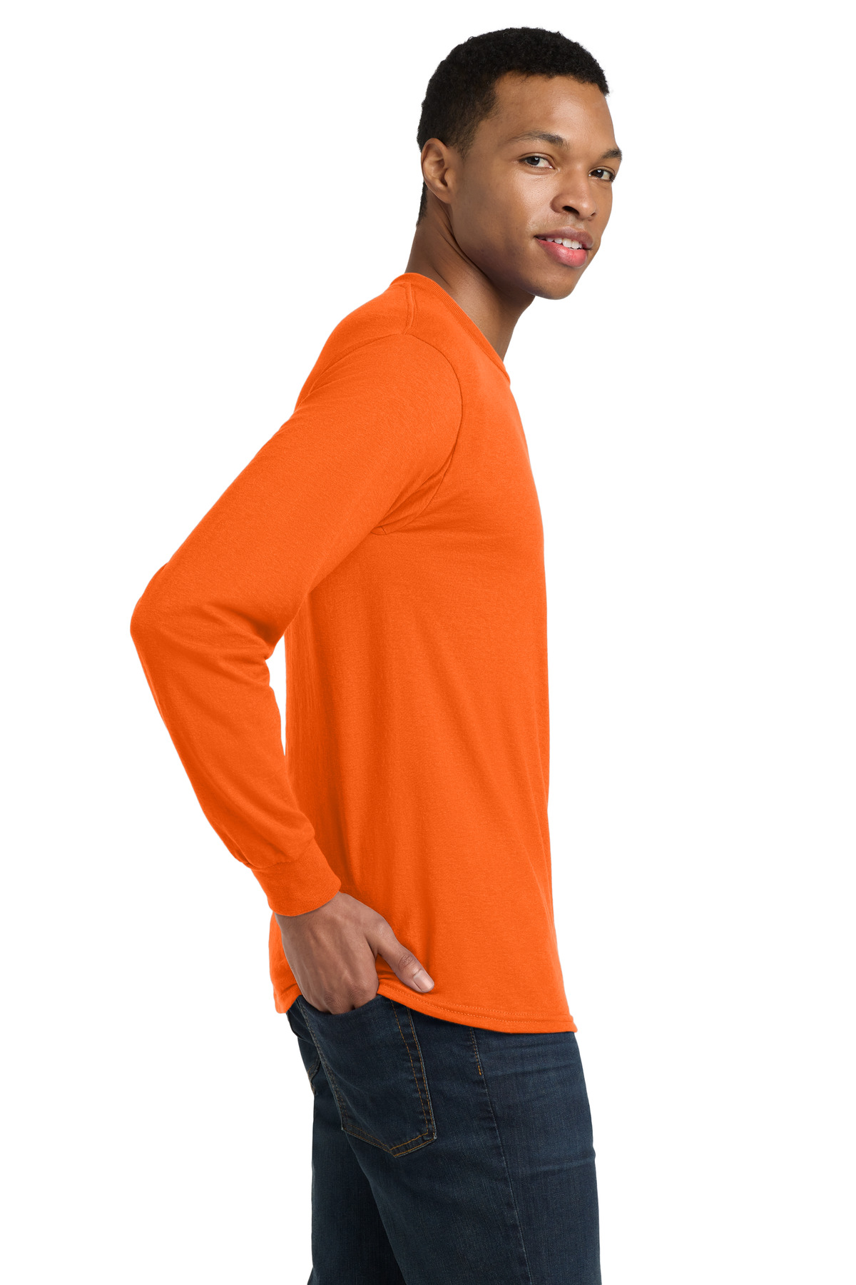 Gildan - DryBlend 50 Cotton/50 Poly Long Sleeve T-Shirt. 8400 87