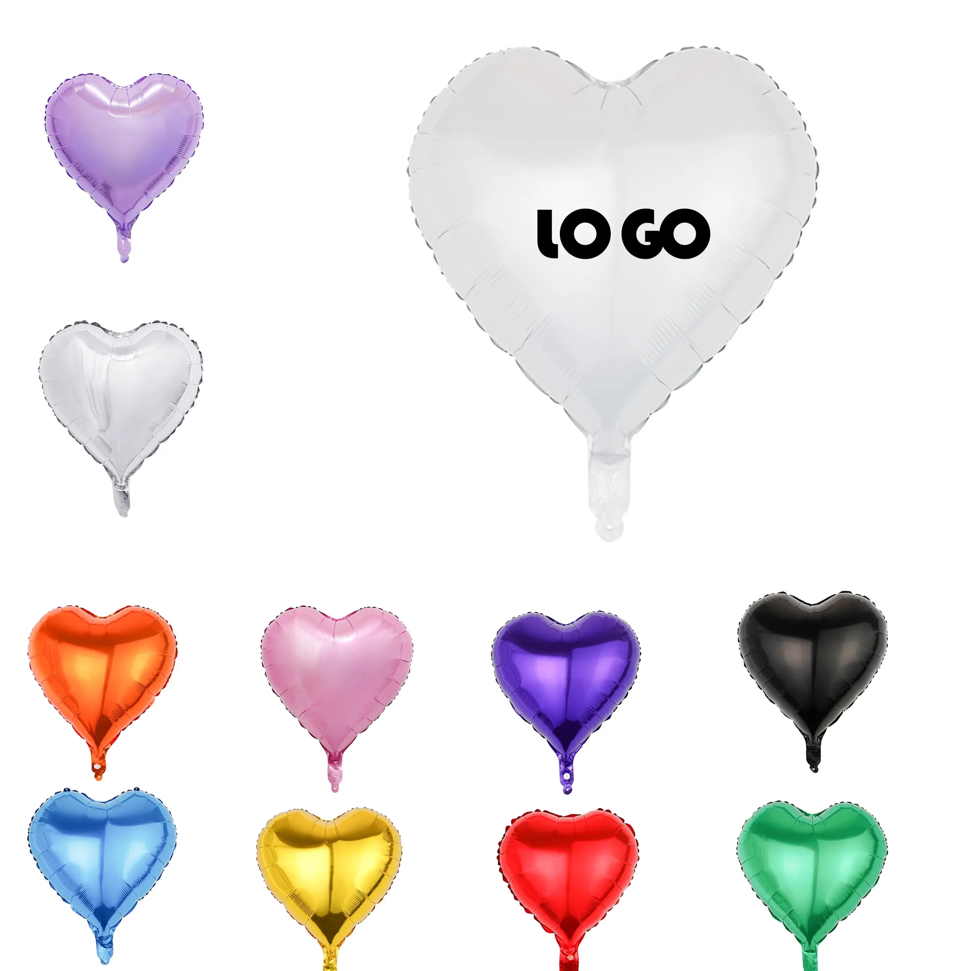 18 "Aluminum Film Party Event Love Balloons