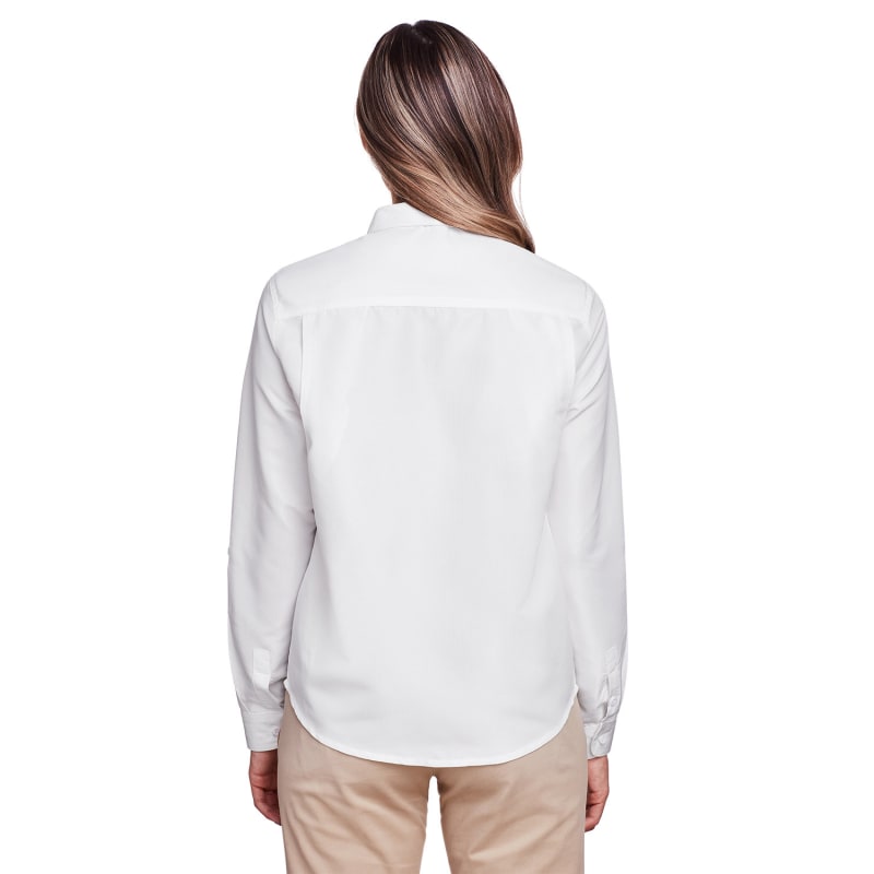 Harriton Ladies' Key West Long-Sleeve Performance Staff Shirt 6