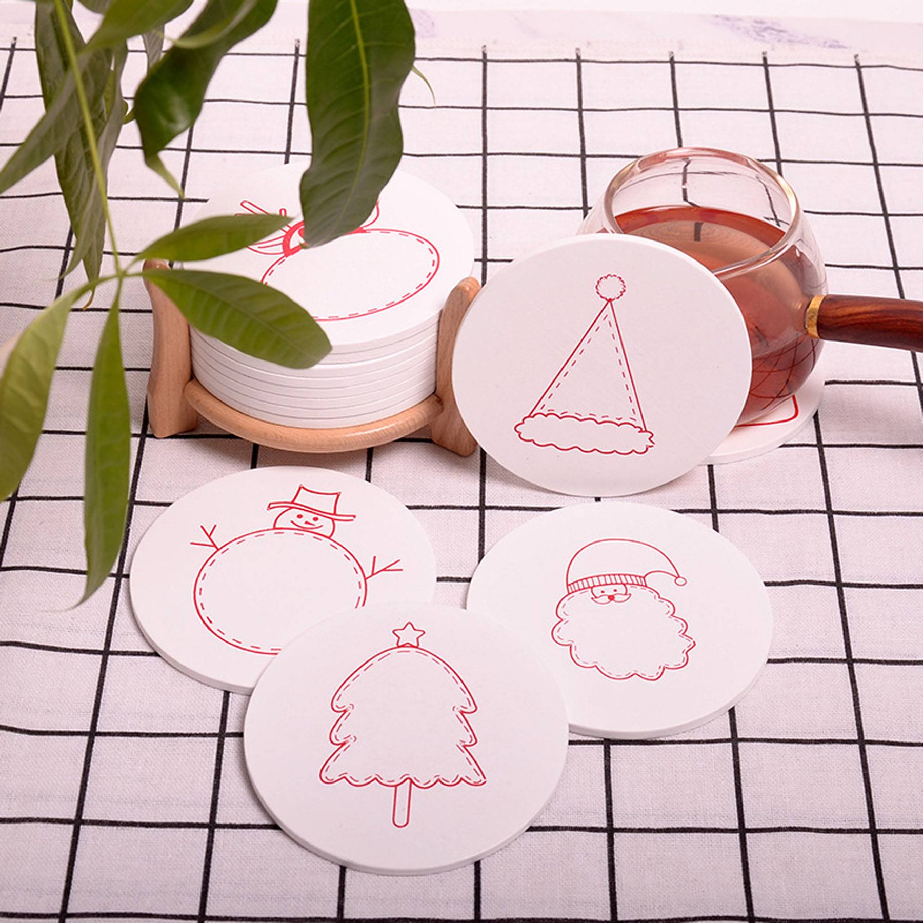 Wooden Coasters for Drinks 4