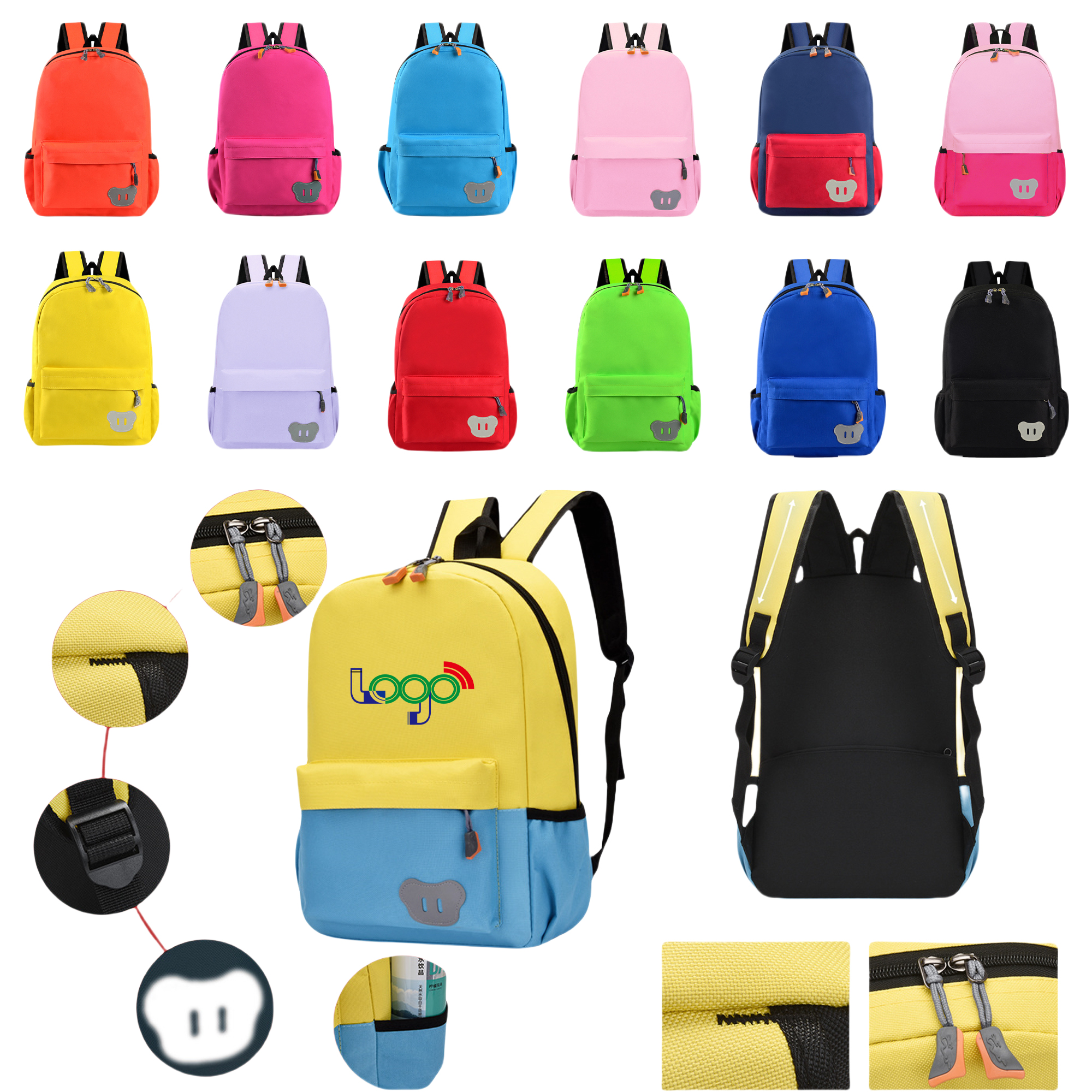 Portable Polyester Student Bag MOQ10 2