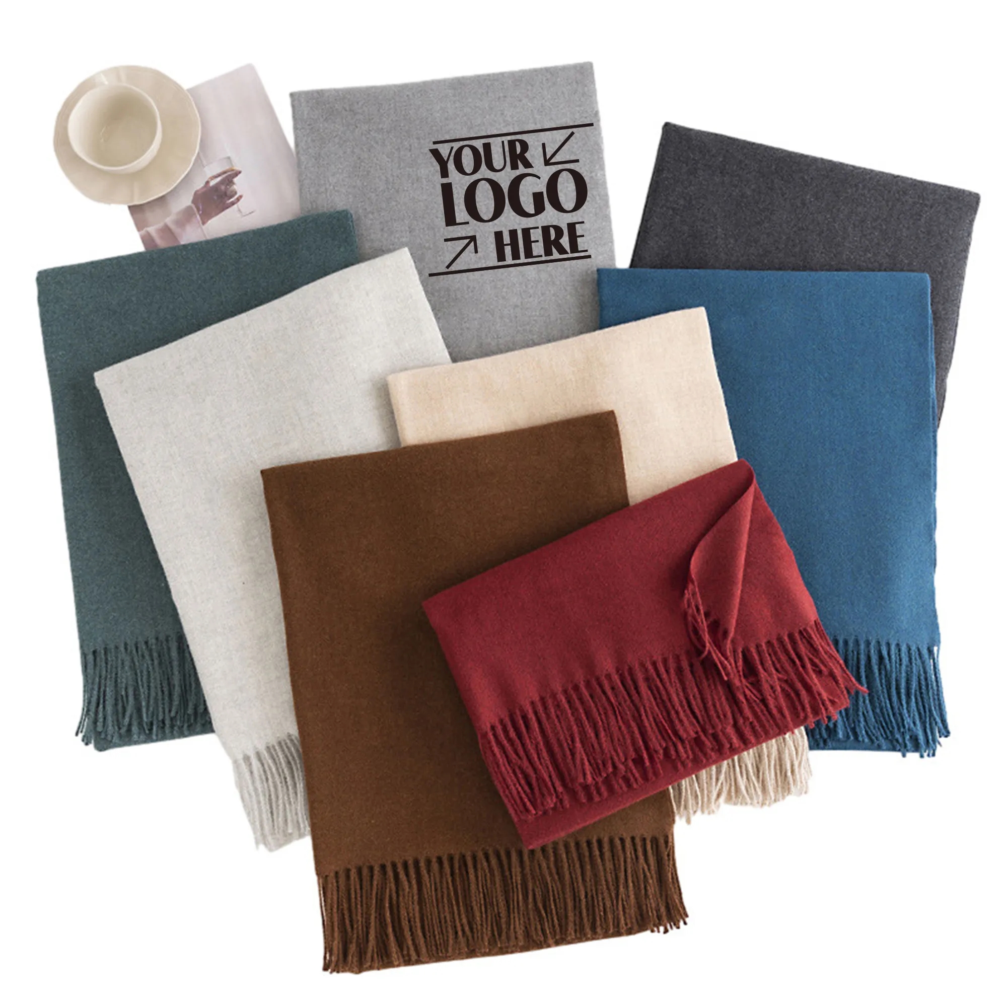 Imitation Cashmere Scarf 2