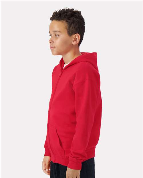 Youth Heavy Blend™ Full-Zip Hooded Sweatshirt - 18600B 15