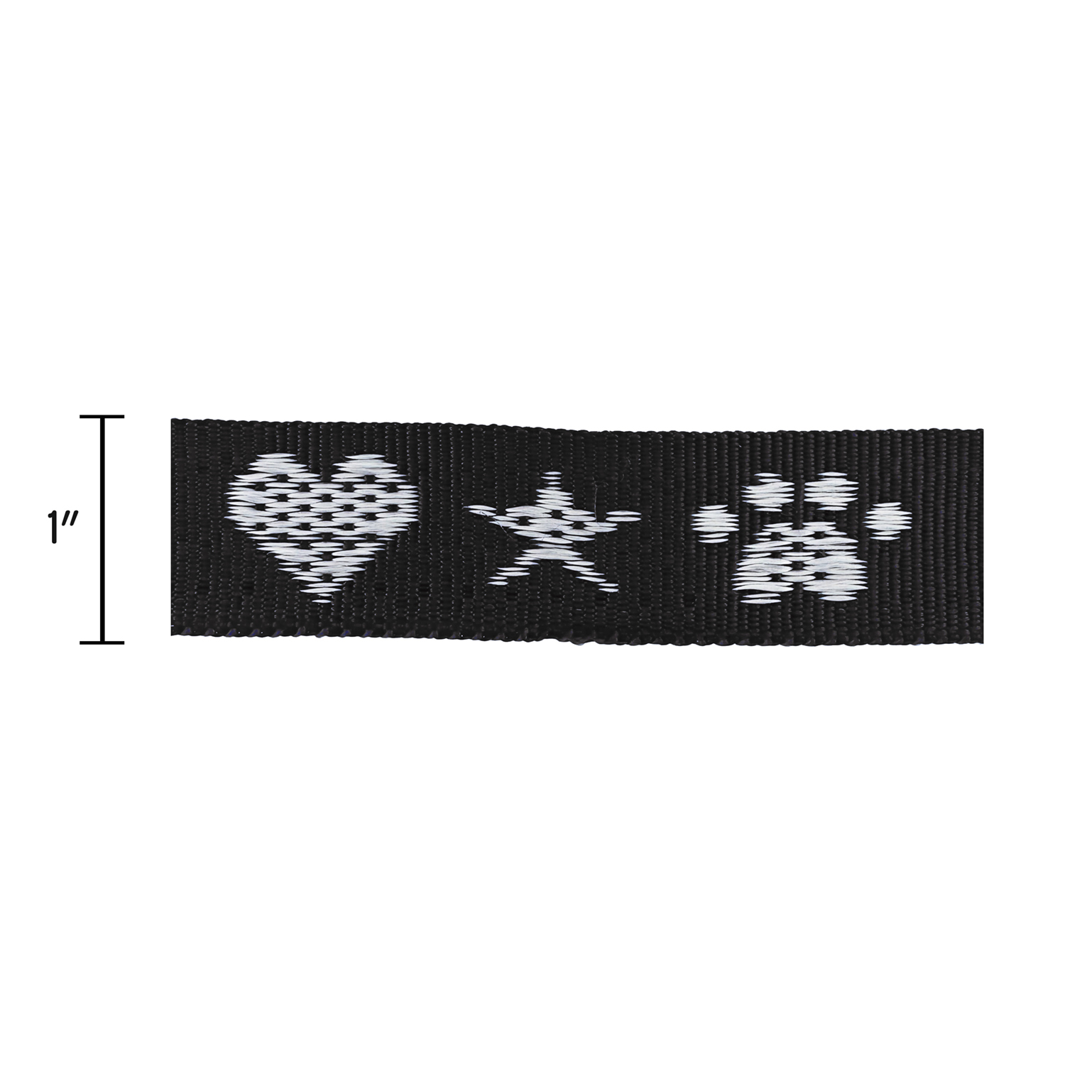 1" Woven Wristband - "Classic" Weave 1