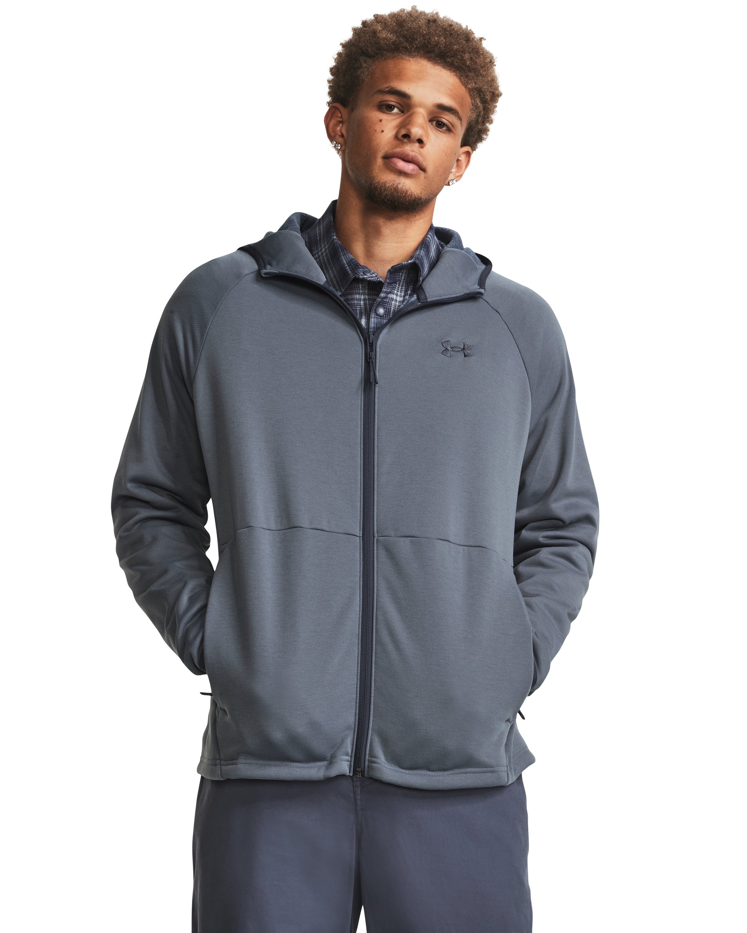 Men's UA Storm Twill Specialist Hoodie, custom hoodie or sweatshirt with logo imprint 2