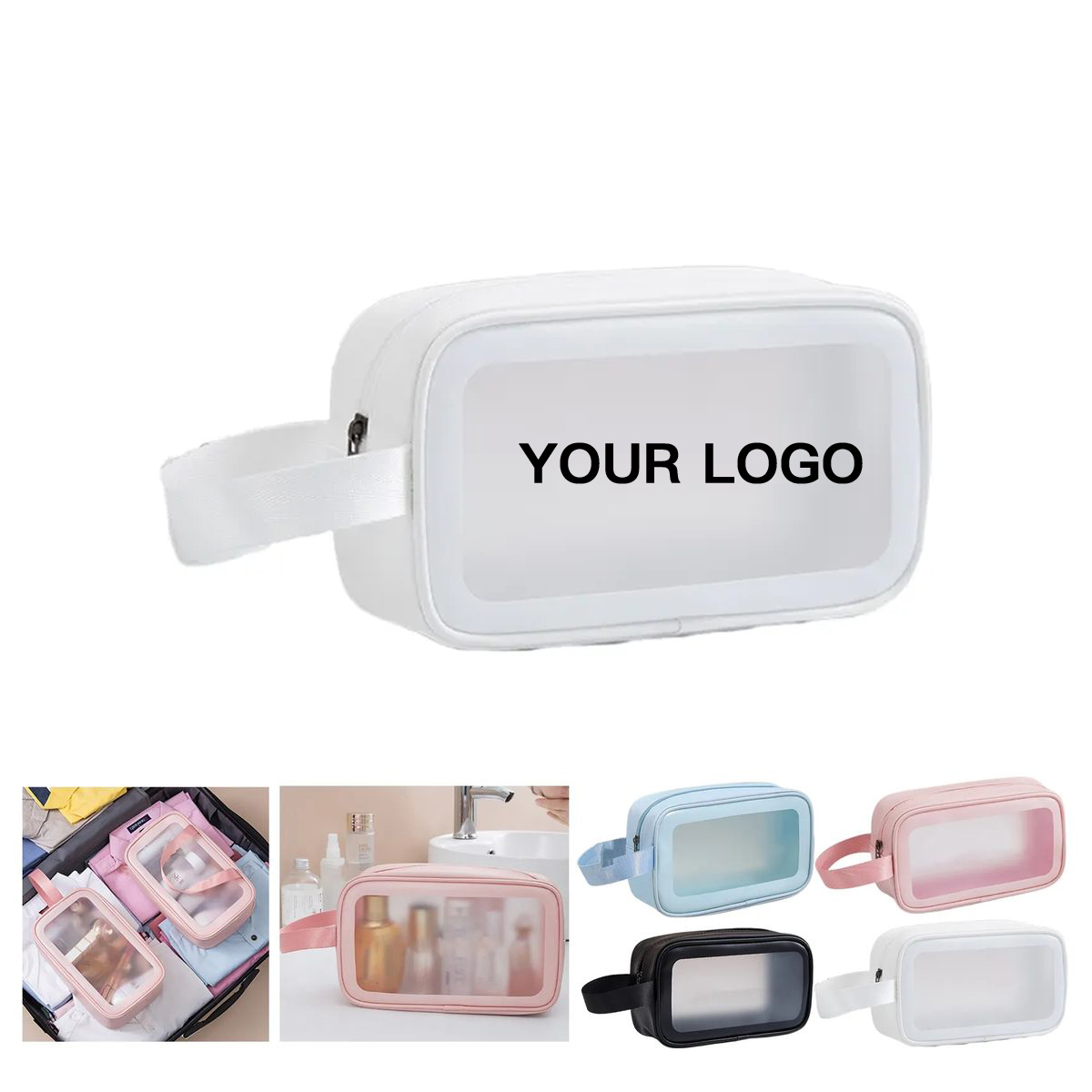 Portable Waterproof Toiletry Pouch for Daily Use 2