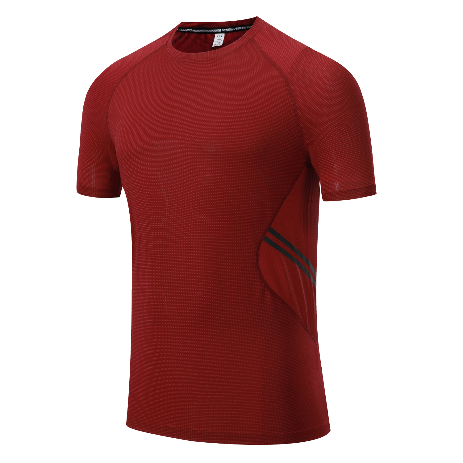Men's Running Short Sleeve T-Shirt - Stock Style 14 5