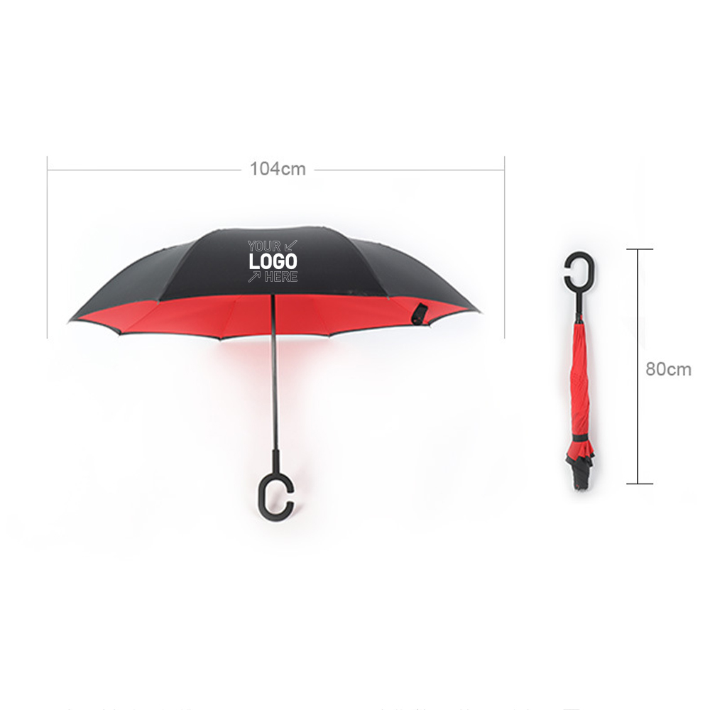Double-Layer High-Density Impact Cloth Inverted Umbrella 4