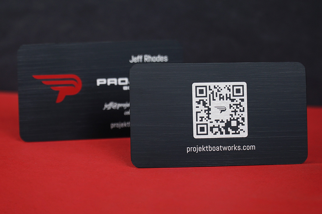 Aluminum Business Cards 10