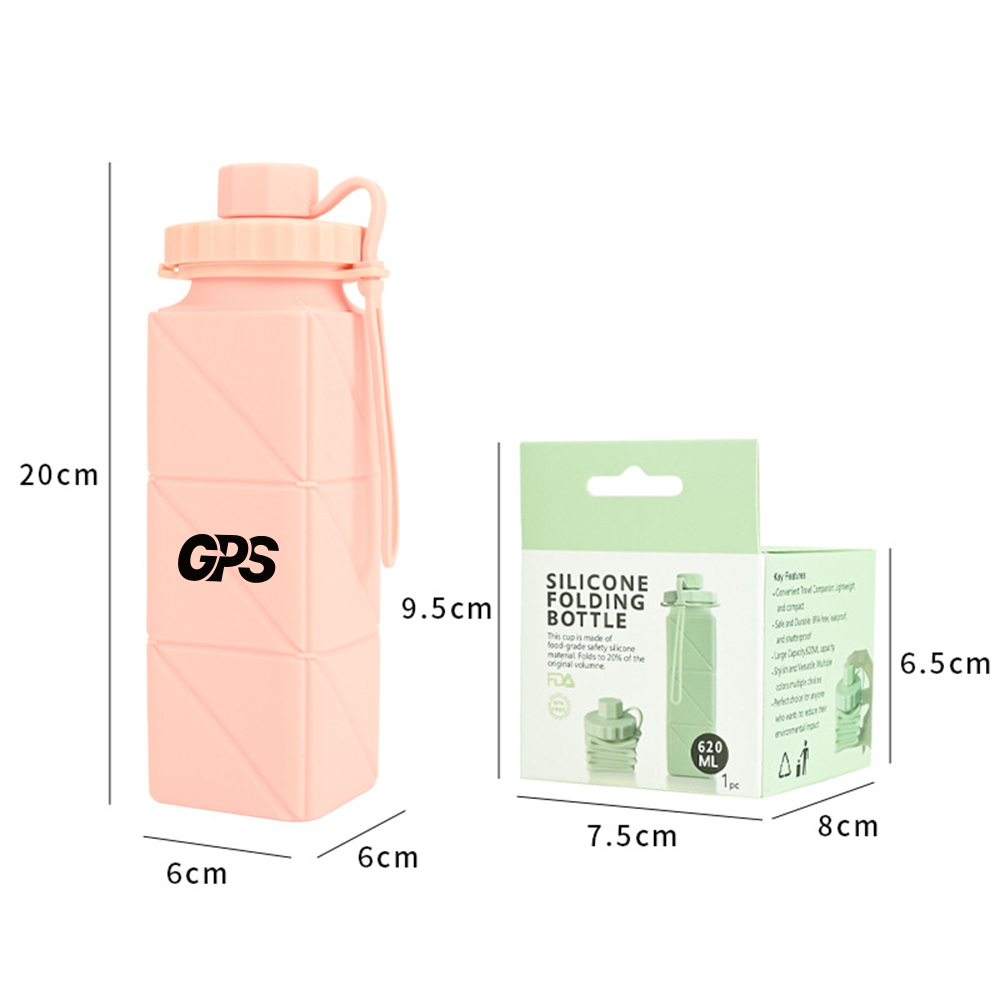 Silicone Collapsible Water Bottle