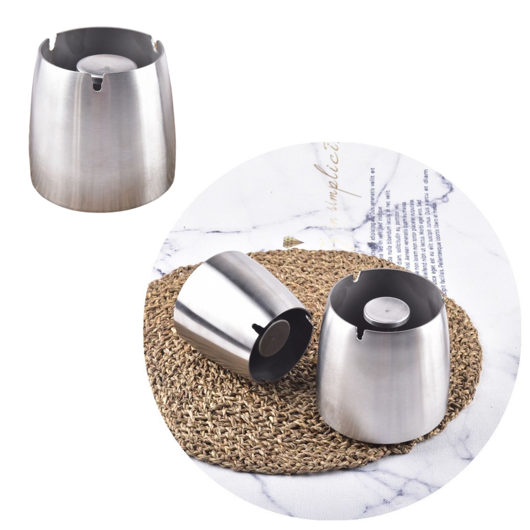 Stainless Steel Ashtray 1