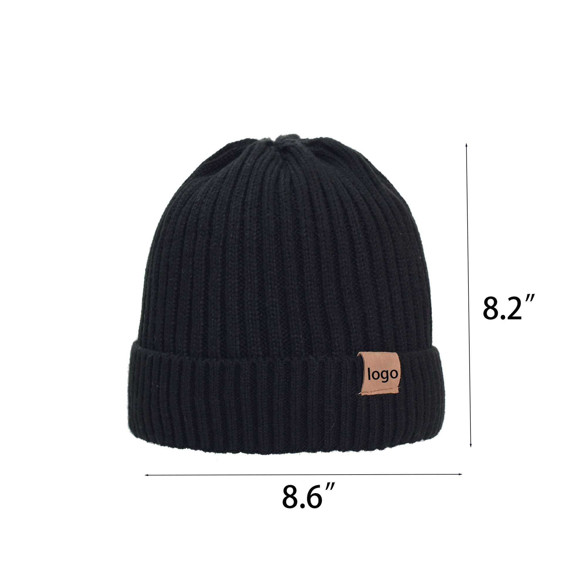 Men Winter Fleece Lined Beanie 2
