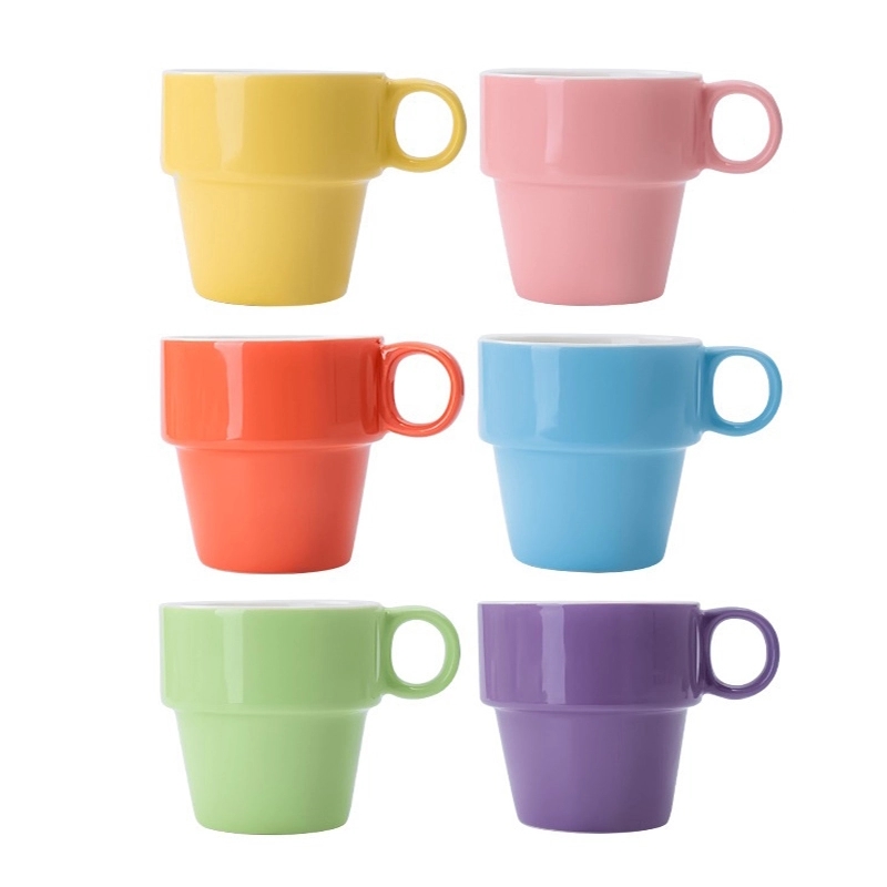 Porcelain Stackable Mug - 9 Ounce 1