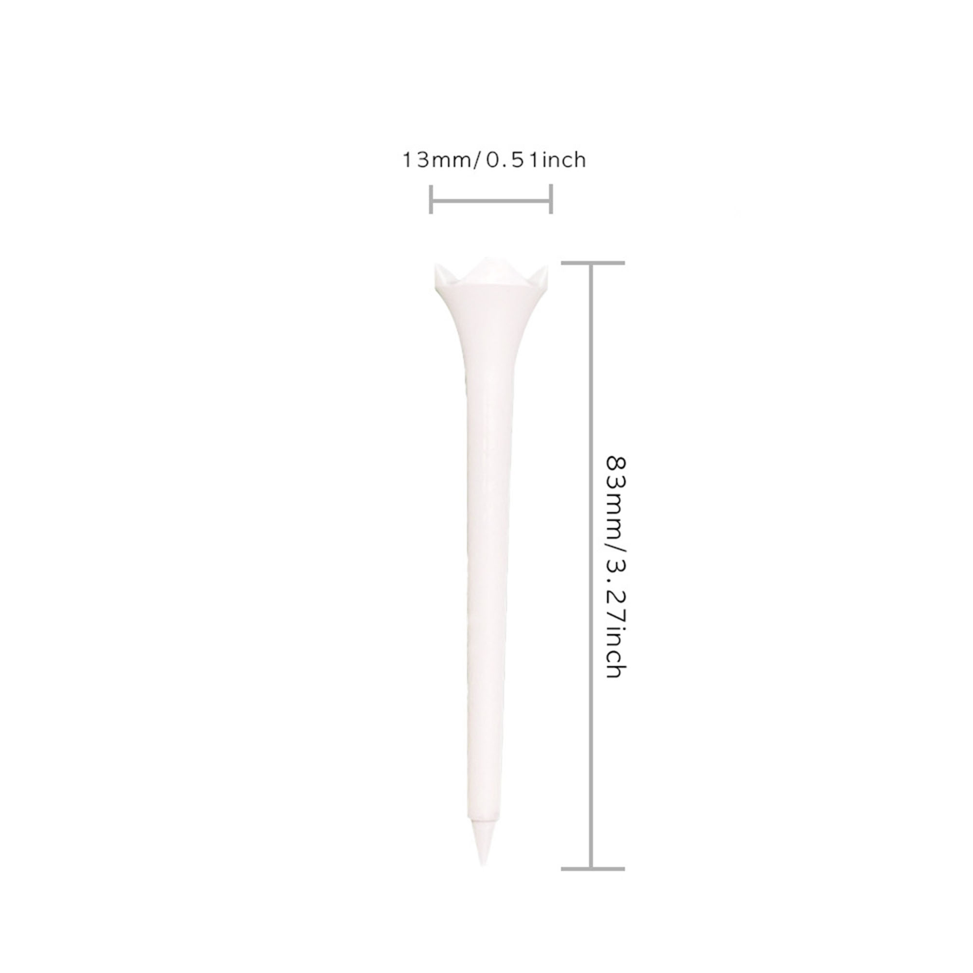Plastic Golf Tees 3-1/4" 4