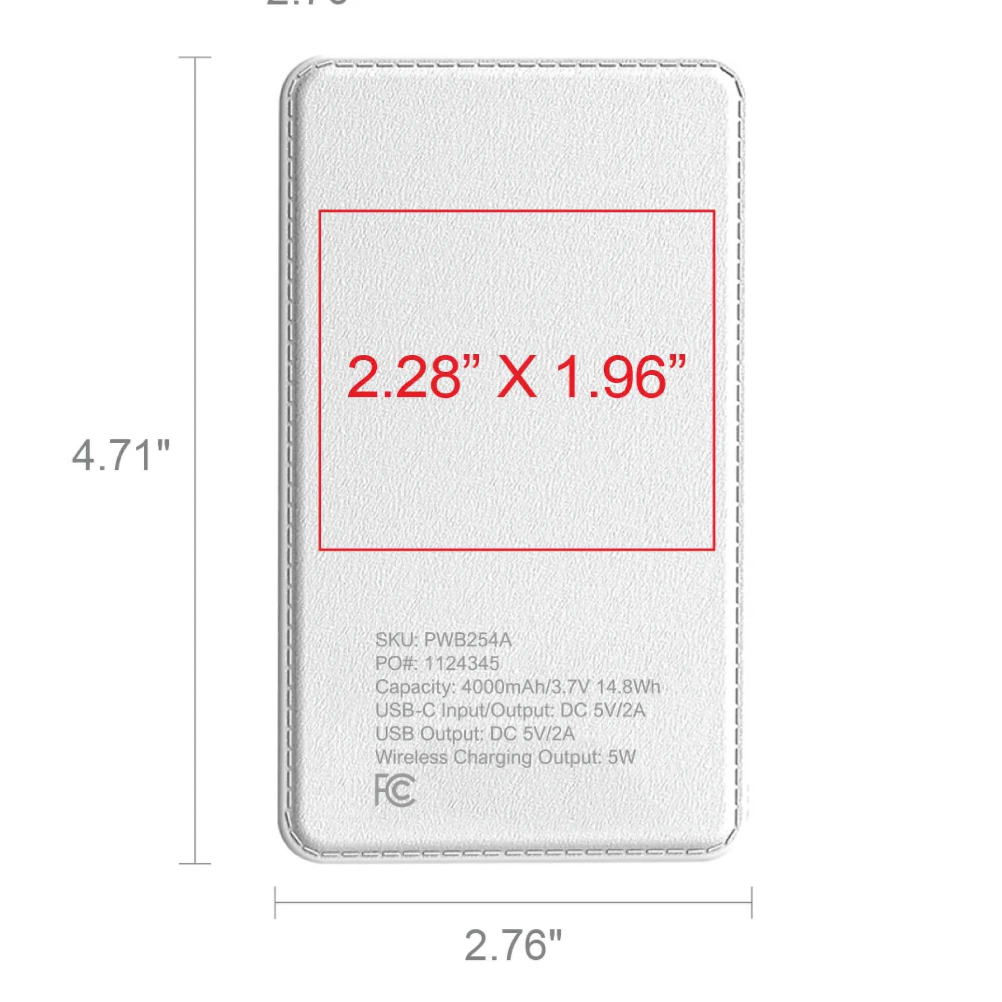 Phase Wireless Power Bank 4000 7