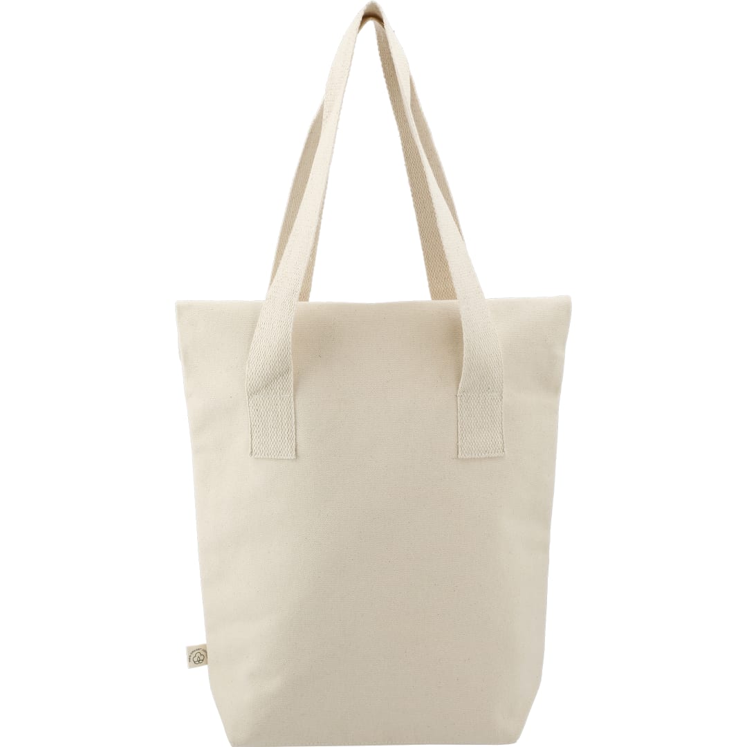 Organic 16oz Cotton Commuter Tote 11
