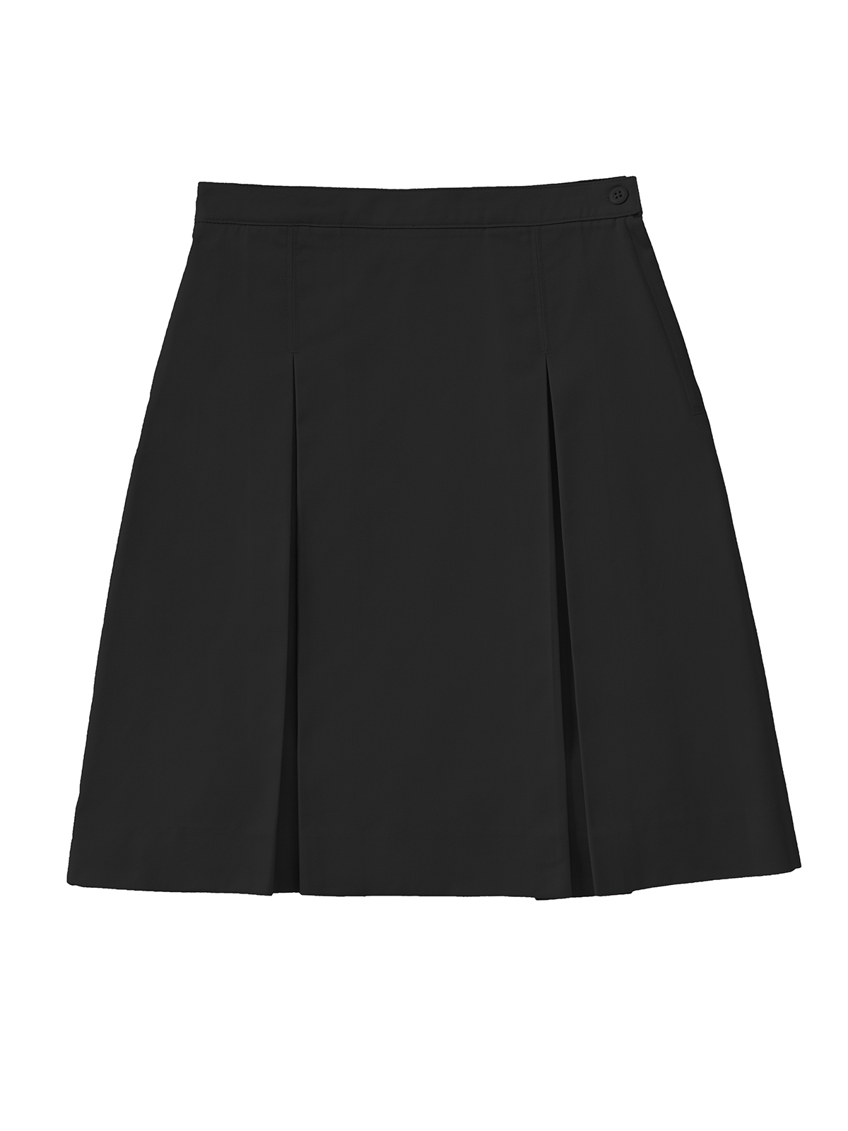 Classroom Uniforms - Girls' Adjustable Longer Length Kick Pleat Skirt
