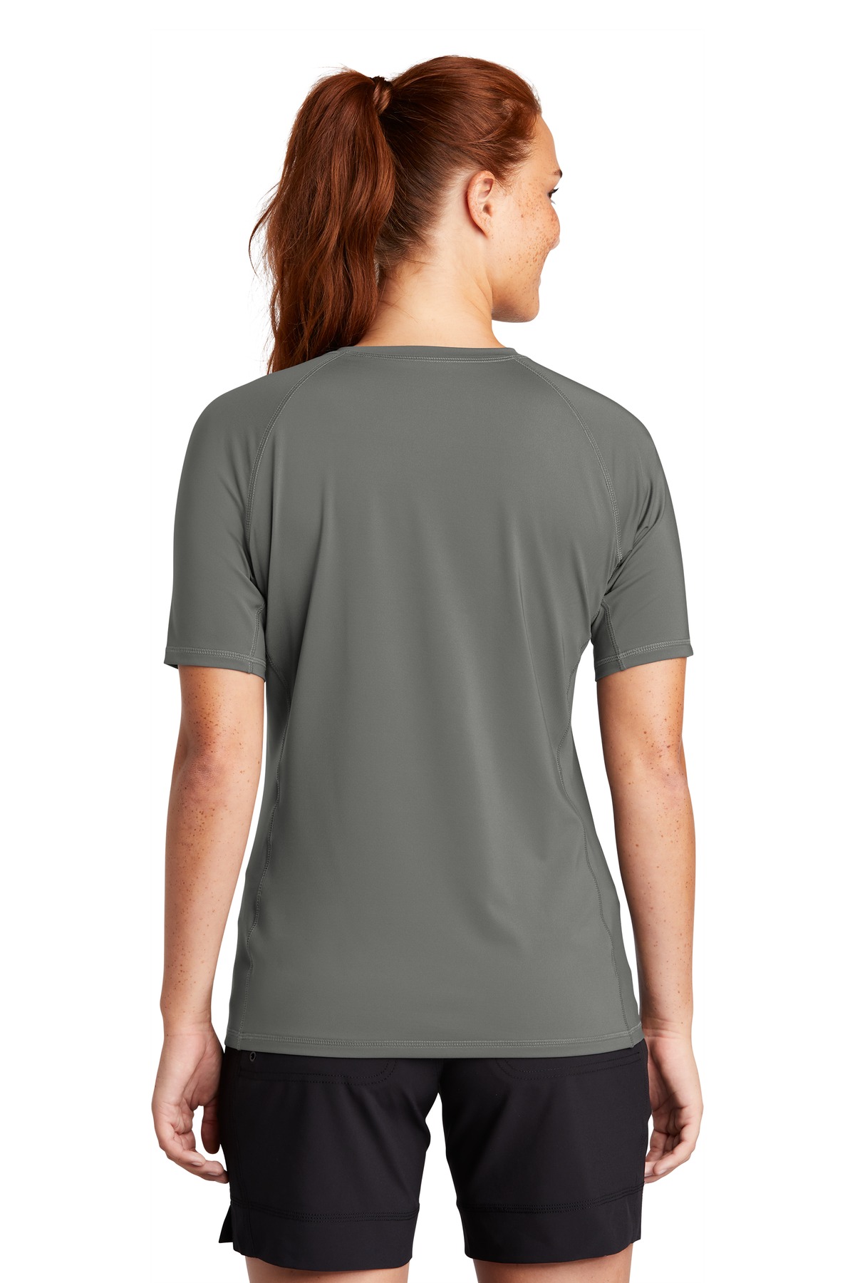 Sport-Tek Women's Rashguard Tee. LST470 14