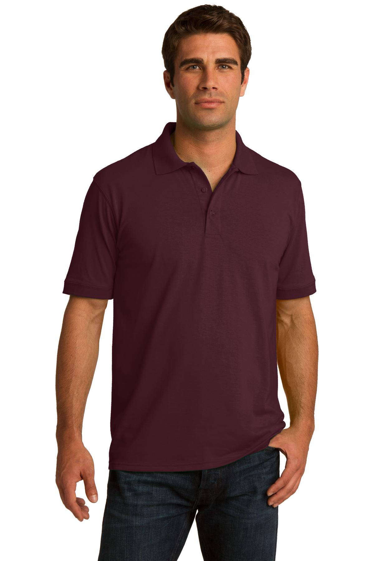 Port & Co Tall Core Blend Jersey Knit Polo. KP55T 12