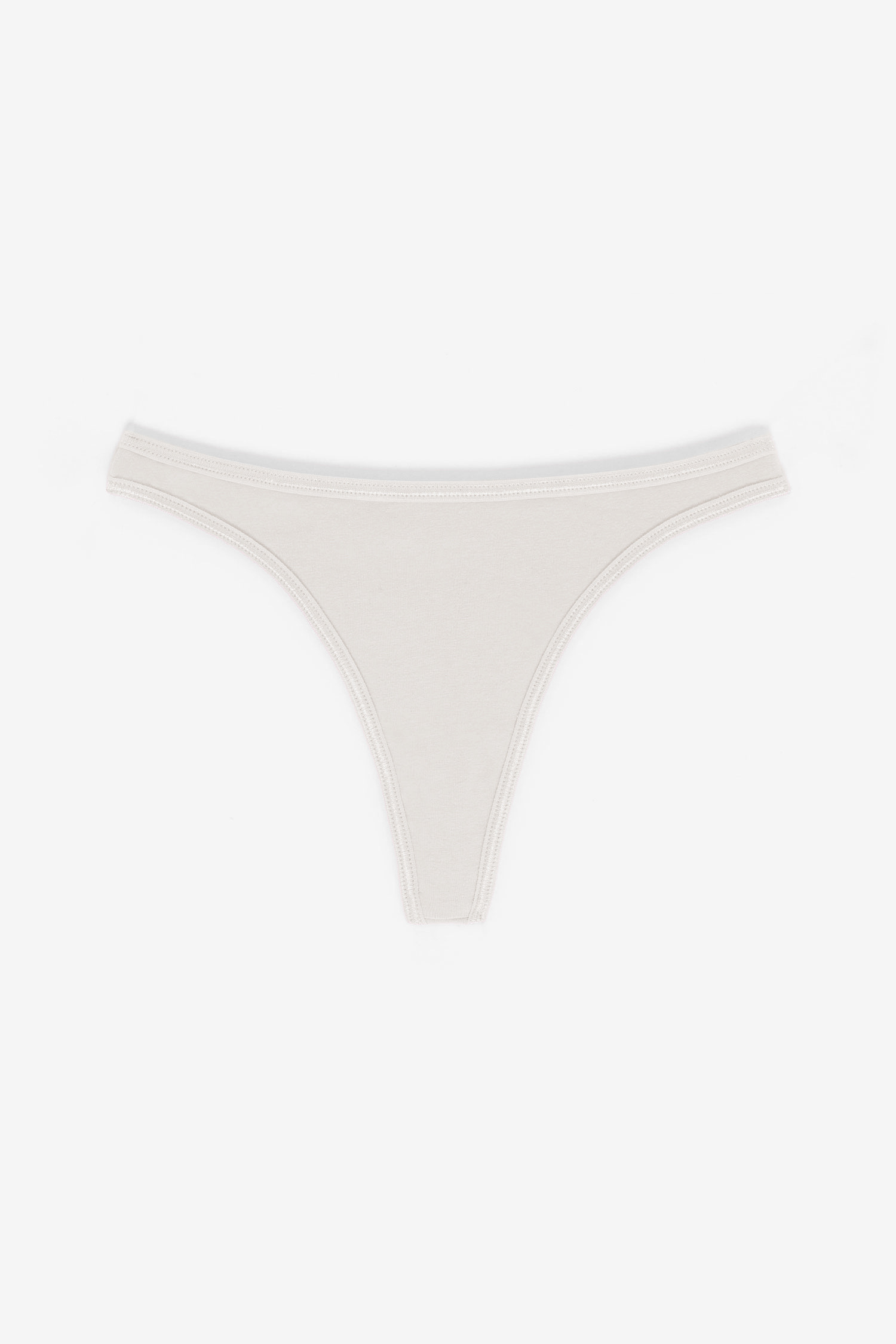 COTTON SPANDEX THONG PANTY 12