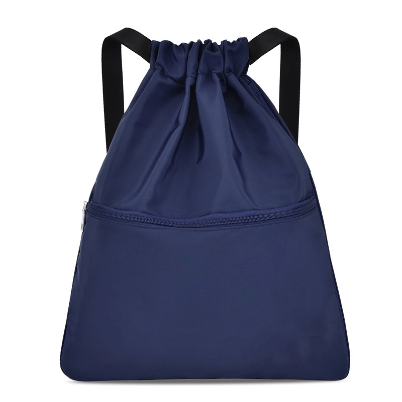 Custom Waterproof Nylon Fabric Drawstring Bag 2