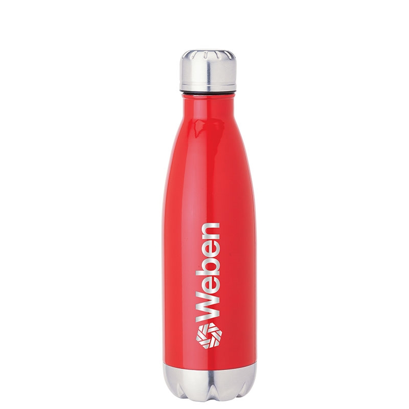 Solana 17 oz. 304 Stainless Steel Vacuum Bottle with Copper Lining 28