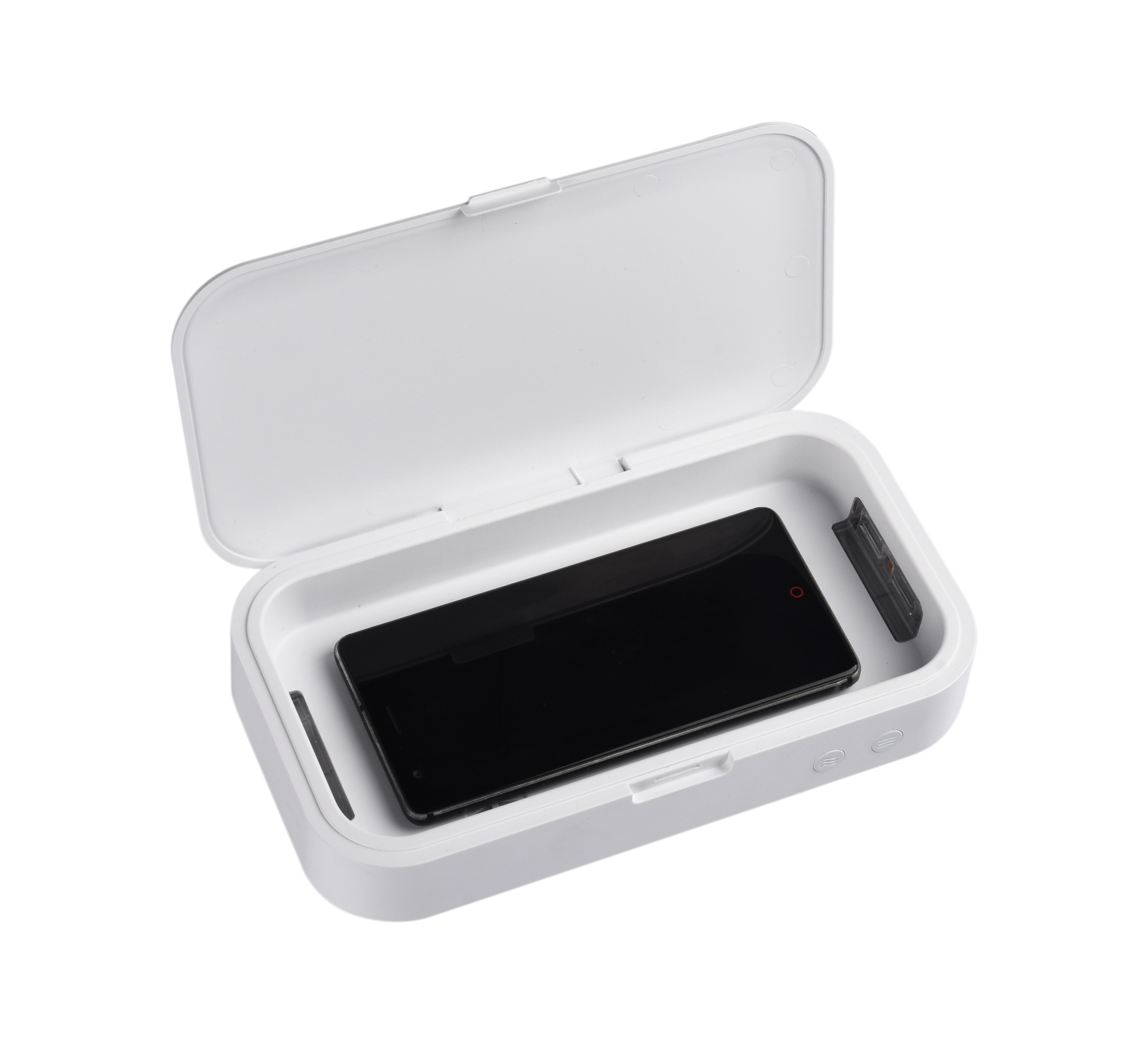 UVC Germ Safe Phone Sterilizer Case w/10W Wireless Charger 6