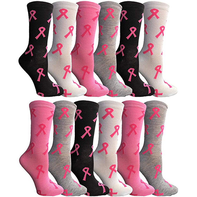 Women's Breast Cancer Awareness Socks 3