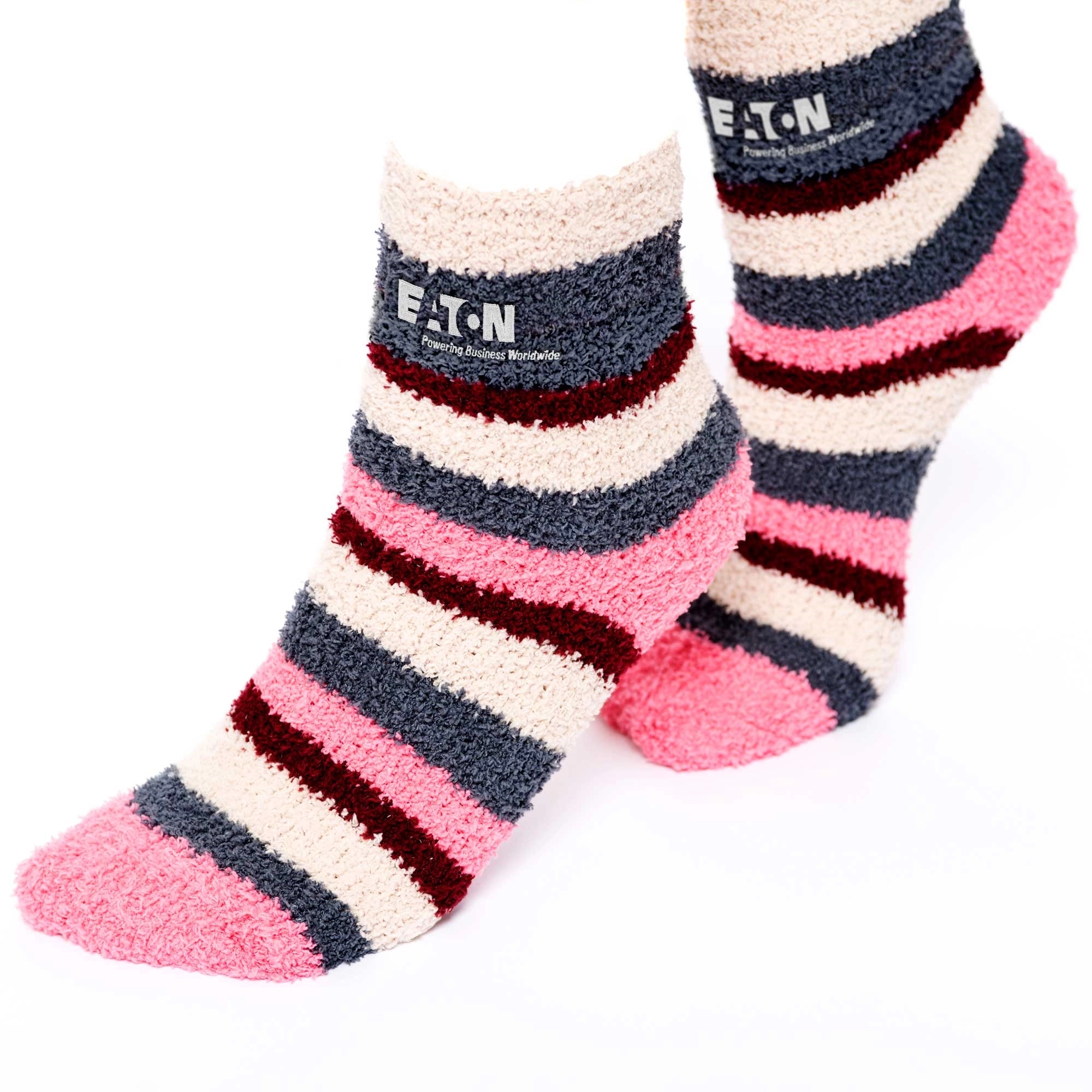 Fluffy Non-Slip Jacquard Grip Socks 7