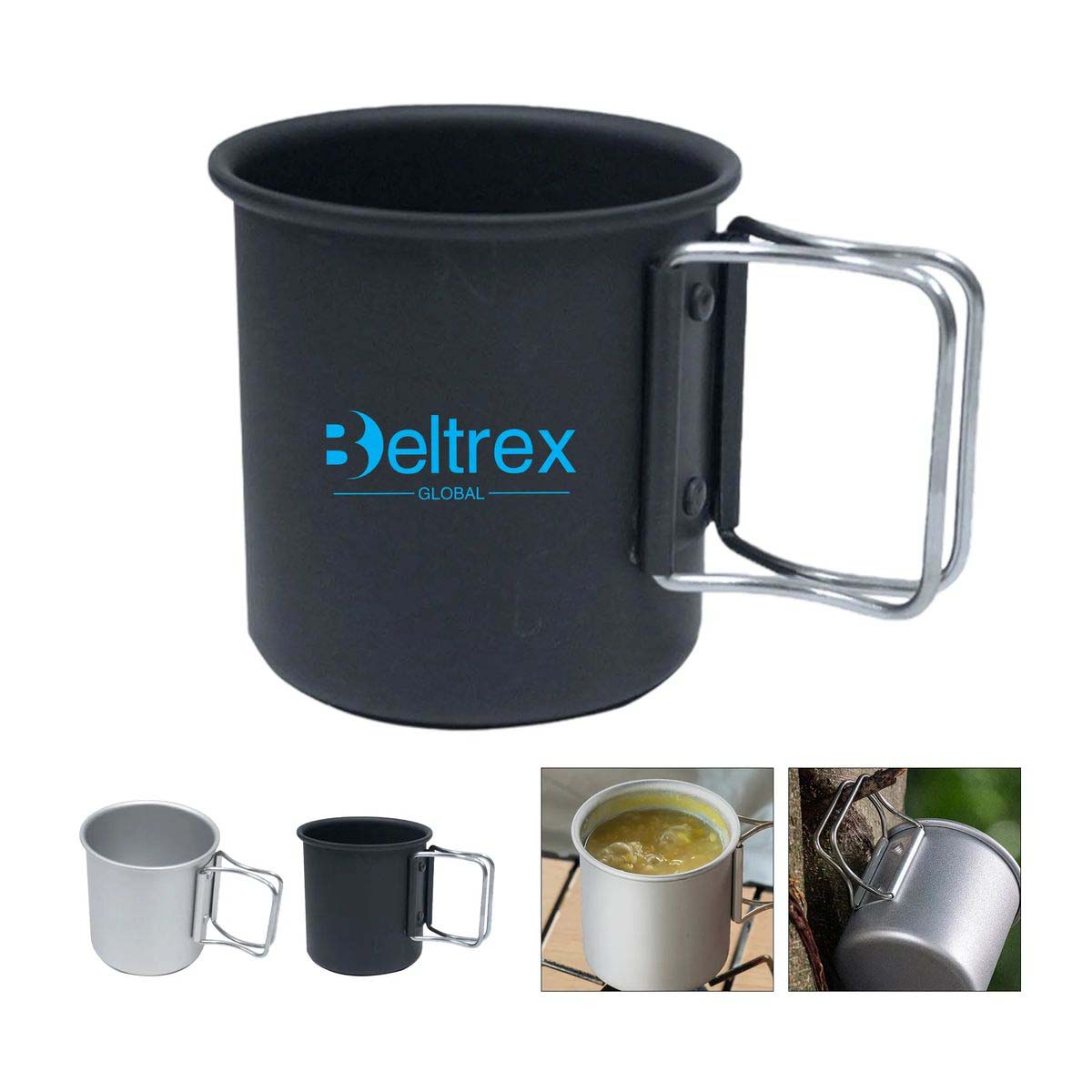 Durable Aluminum Cup Lightweight and Reusable 3