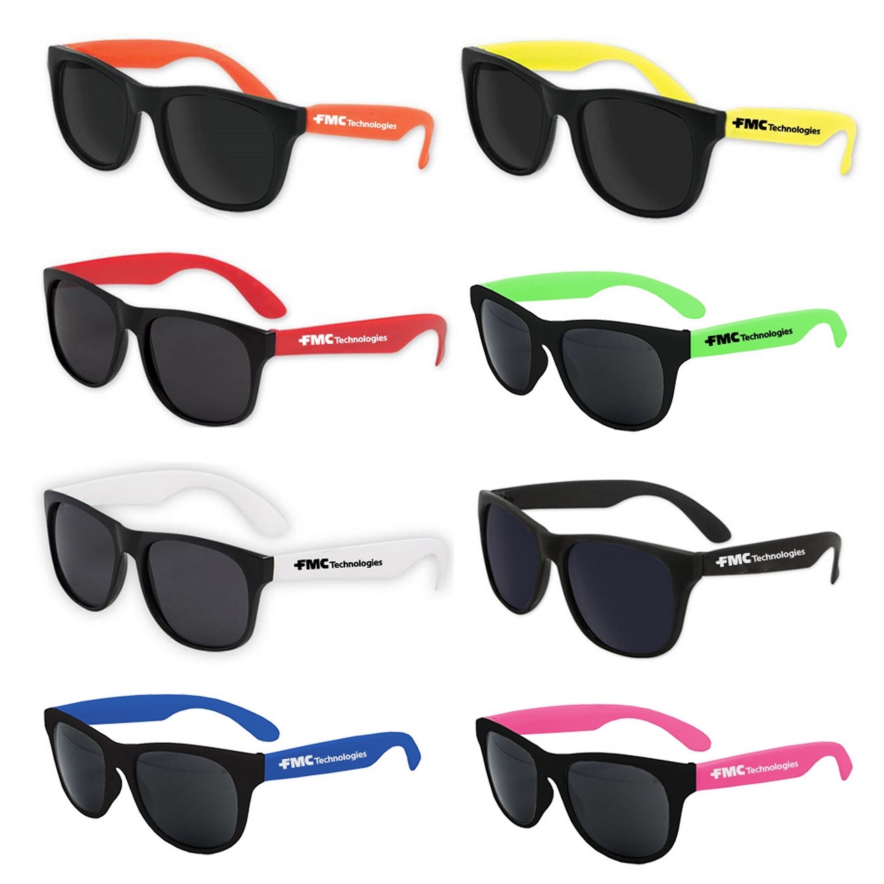 Fun Color 80's Style Sunglasses 3