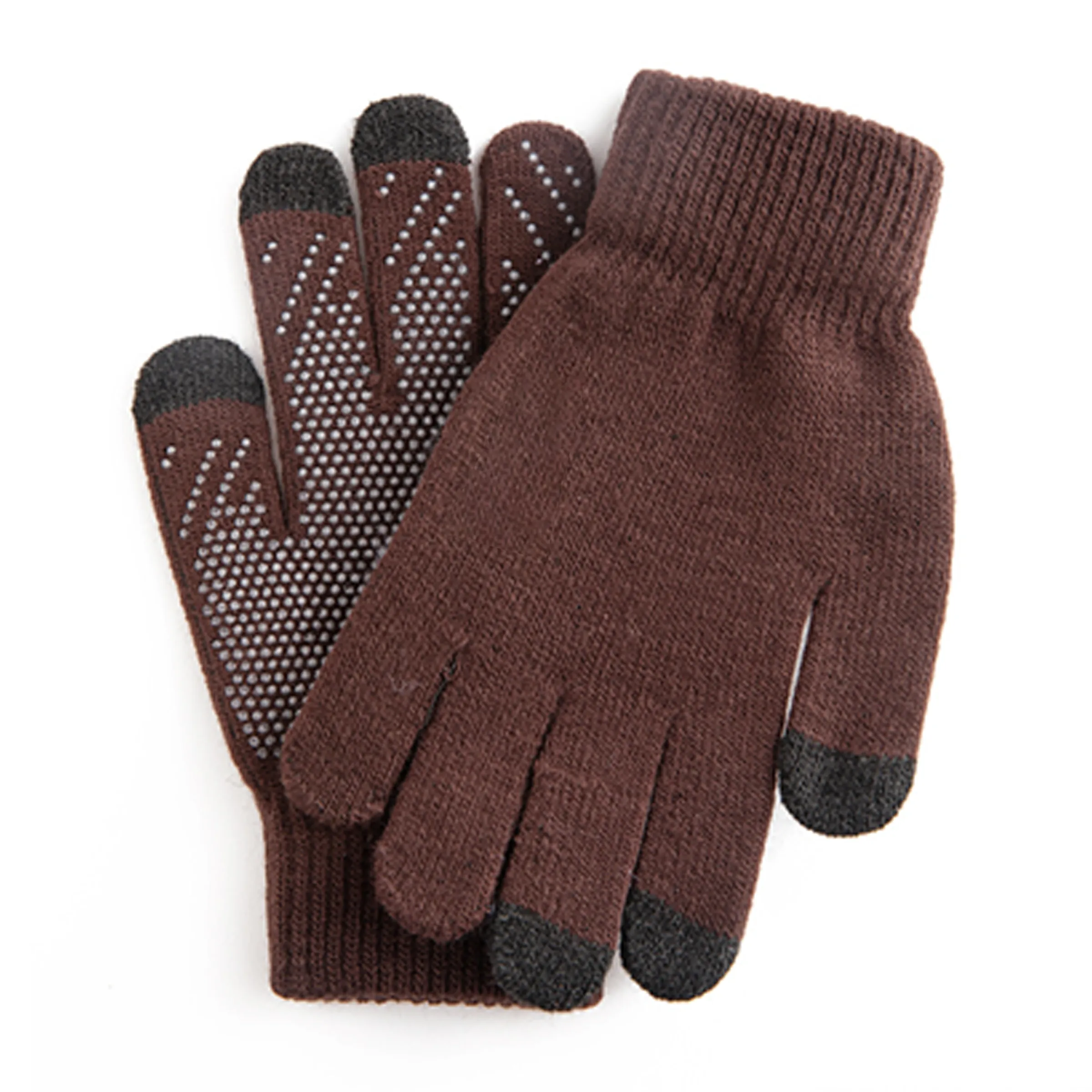 Non-slip Kintted Touch Screen Hiking Glove 2