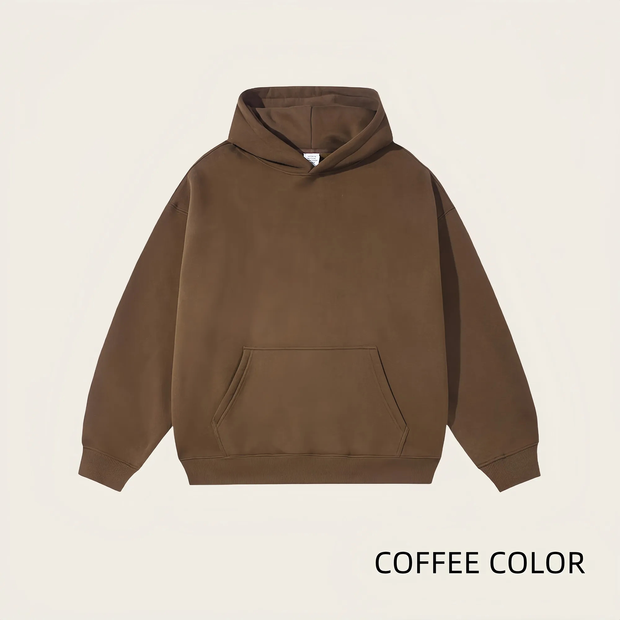 Unisex Cotton Fleece Hoodie, Minimalist Casual Comfort Wear 22