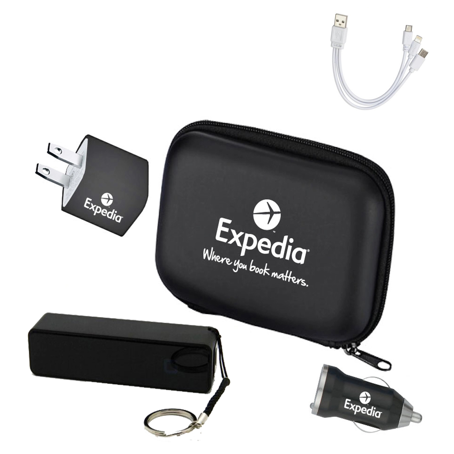 Power Bank Travel Charging Gift Set 3