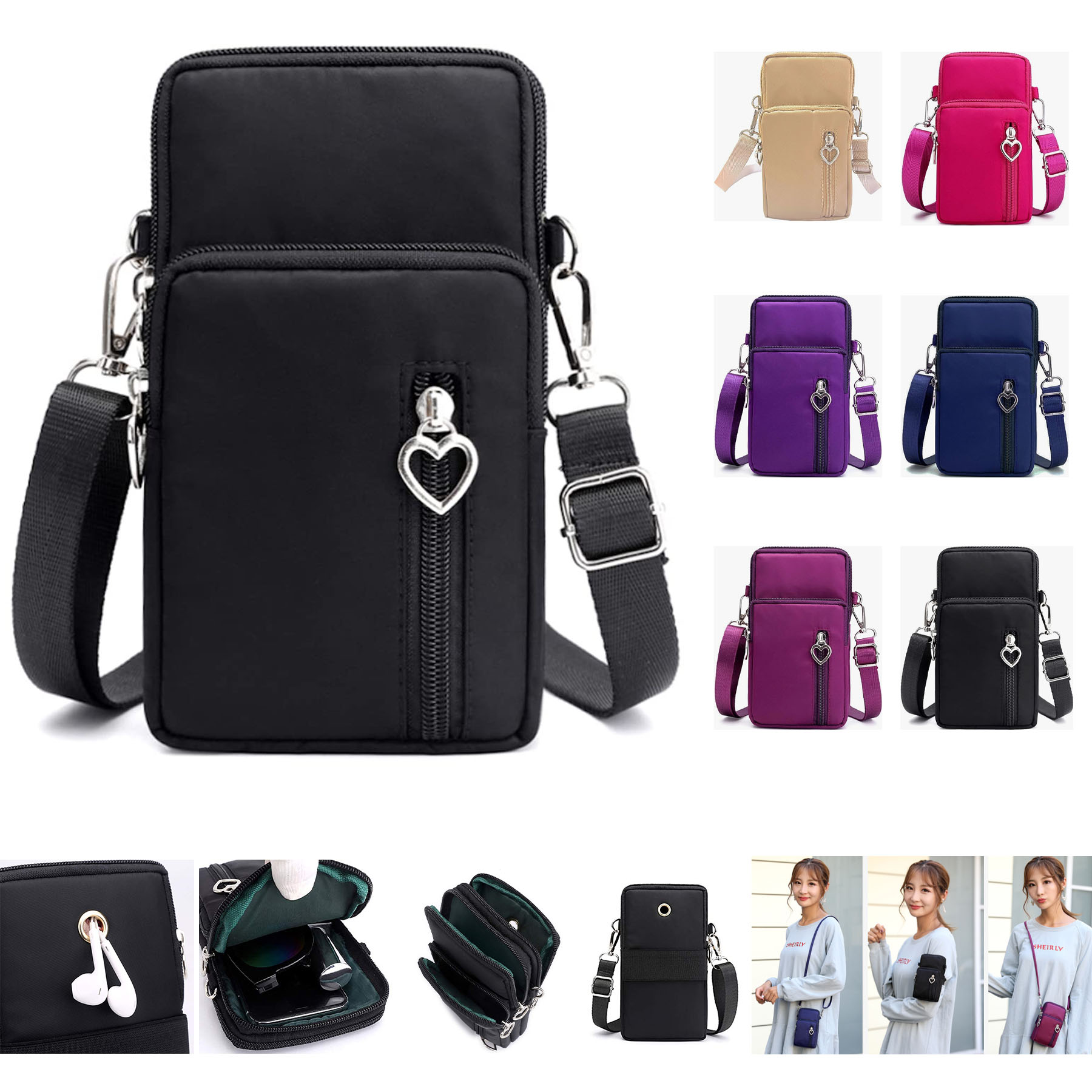 Small Crossbody Wallet Phone Bag 2