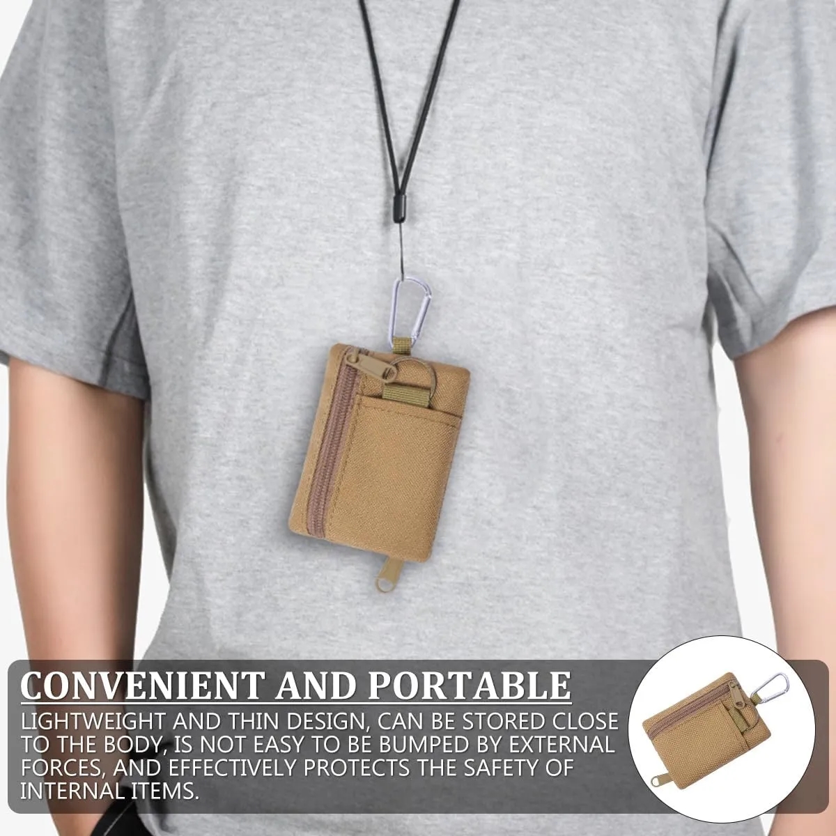 Outdoor Mini Nylon Wallet 4