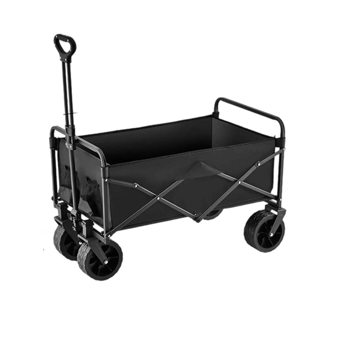 Foldable Outdoor Cart with Brakes and Large Capacity 4
