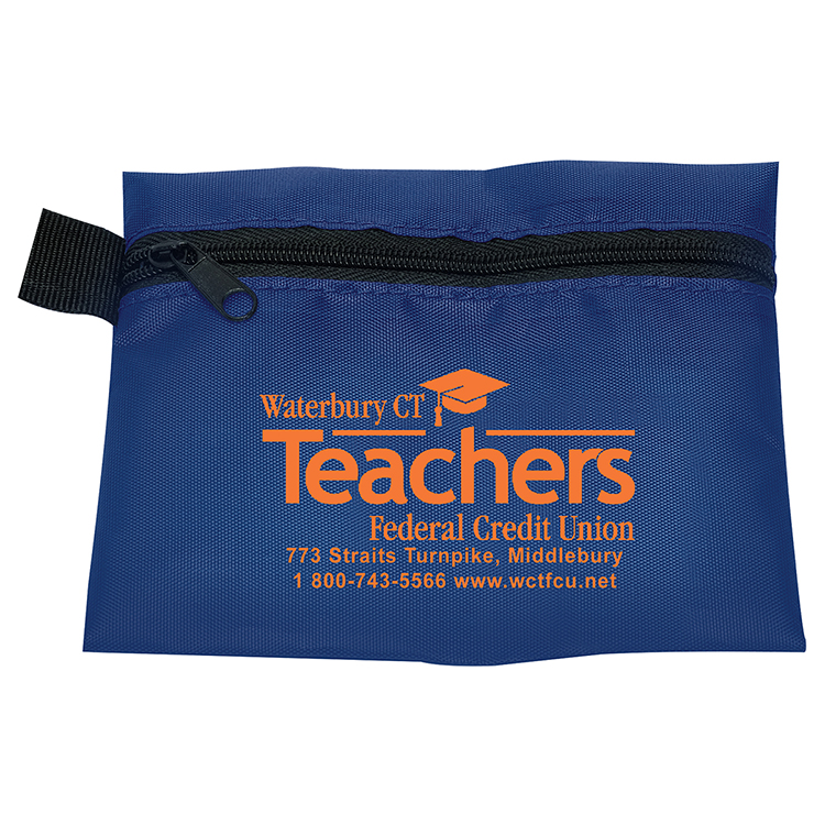 "SaniTime" 9 Piece Hand Sanitizer Healthy Living Pack in Zipper Pouch Components inserted into Zippe 10