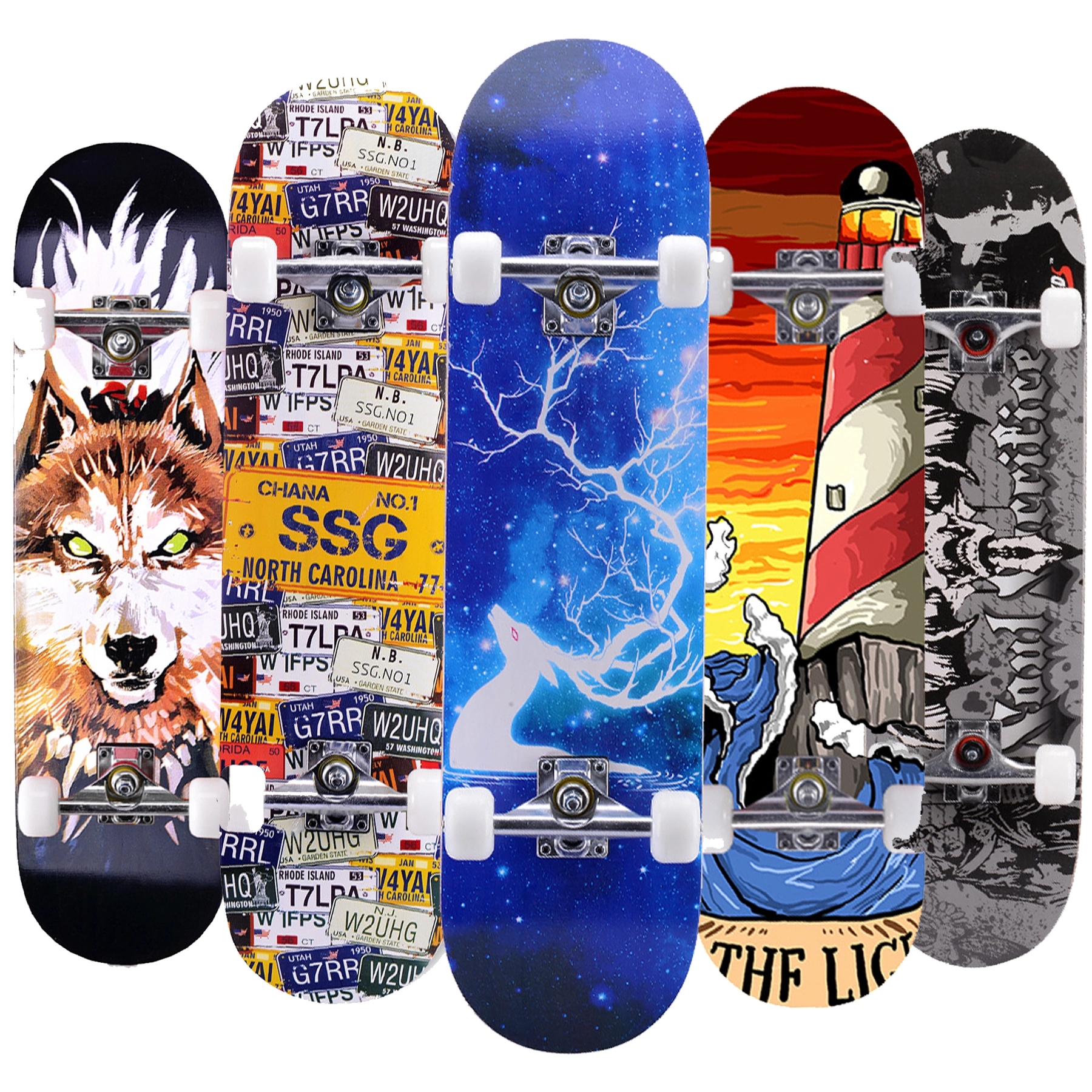 Skateboard for Extreme Sports and Outdoors Beginners & Pro 1