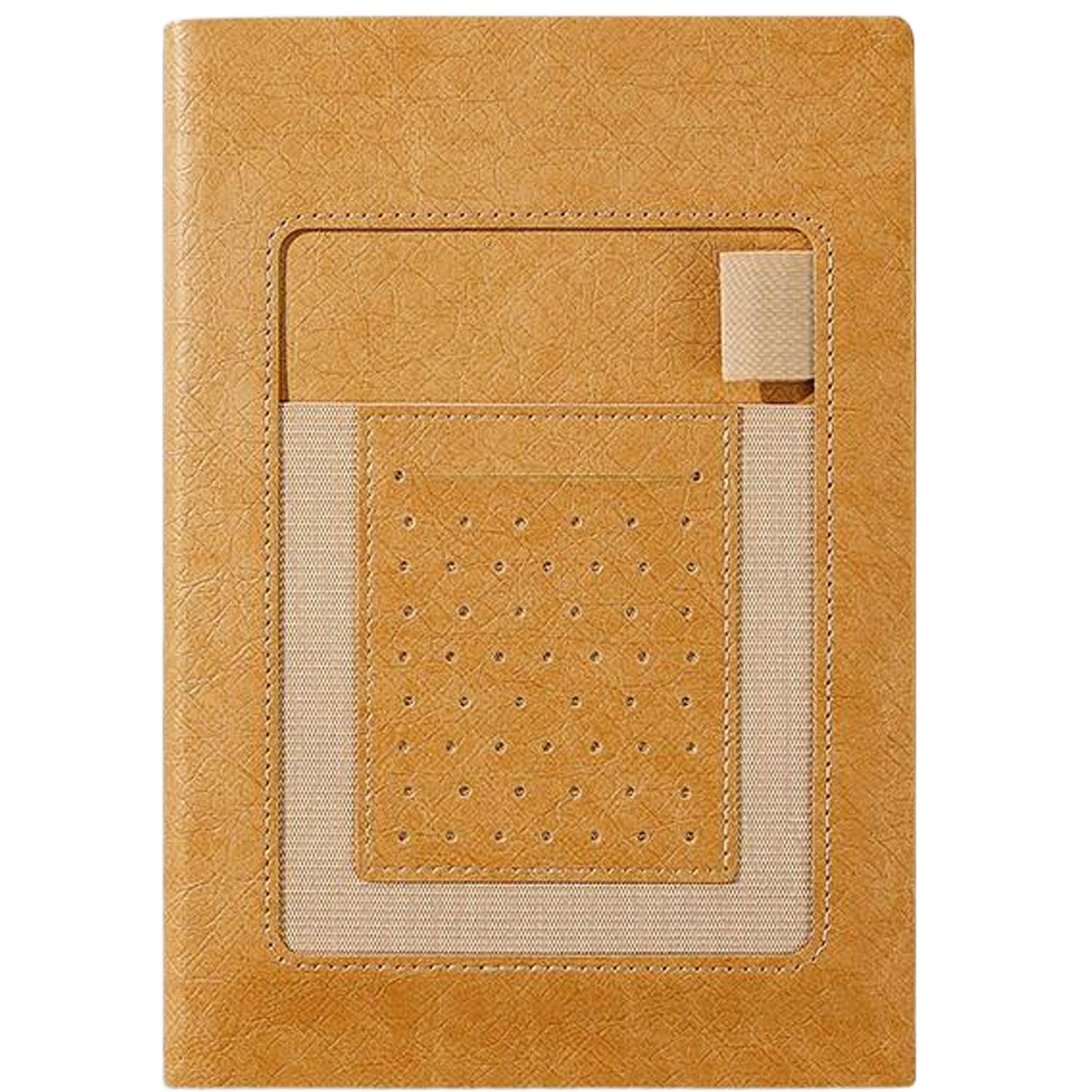 A5 PU Leather Business Notebook w/ Pocket 8