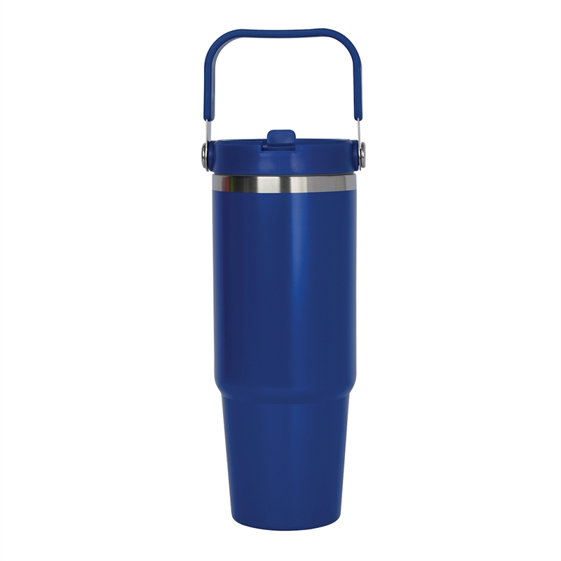 Nexo 30 oz. Recycled Double Wall Steel Travel Tumbler 44
