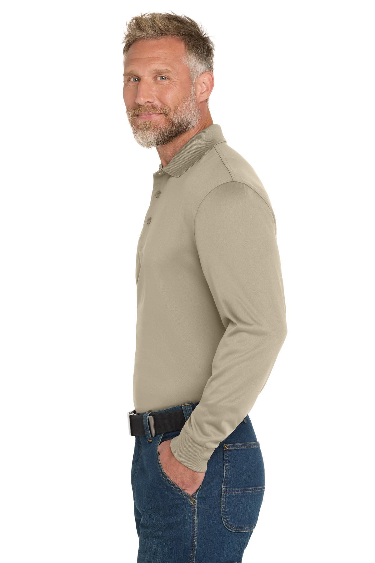 CornerStone Select Snag-Proof Long Sleeve Polo. CS412LS 13