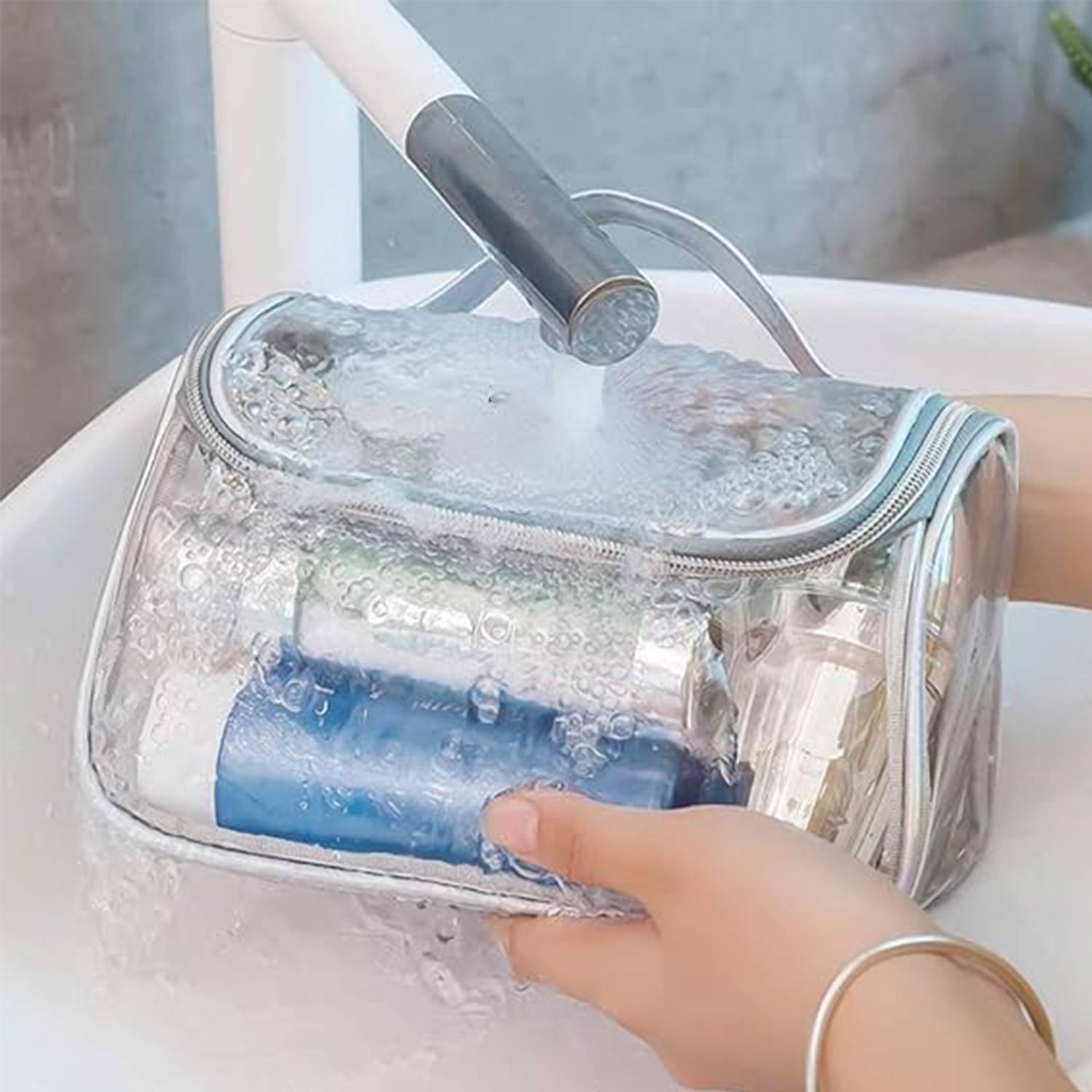 Transparent Storage For Travel Makeup Bag 5