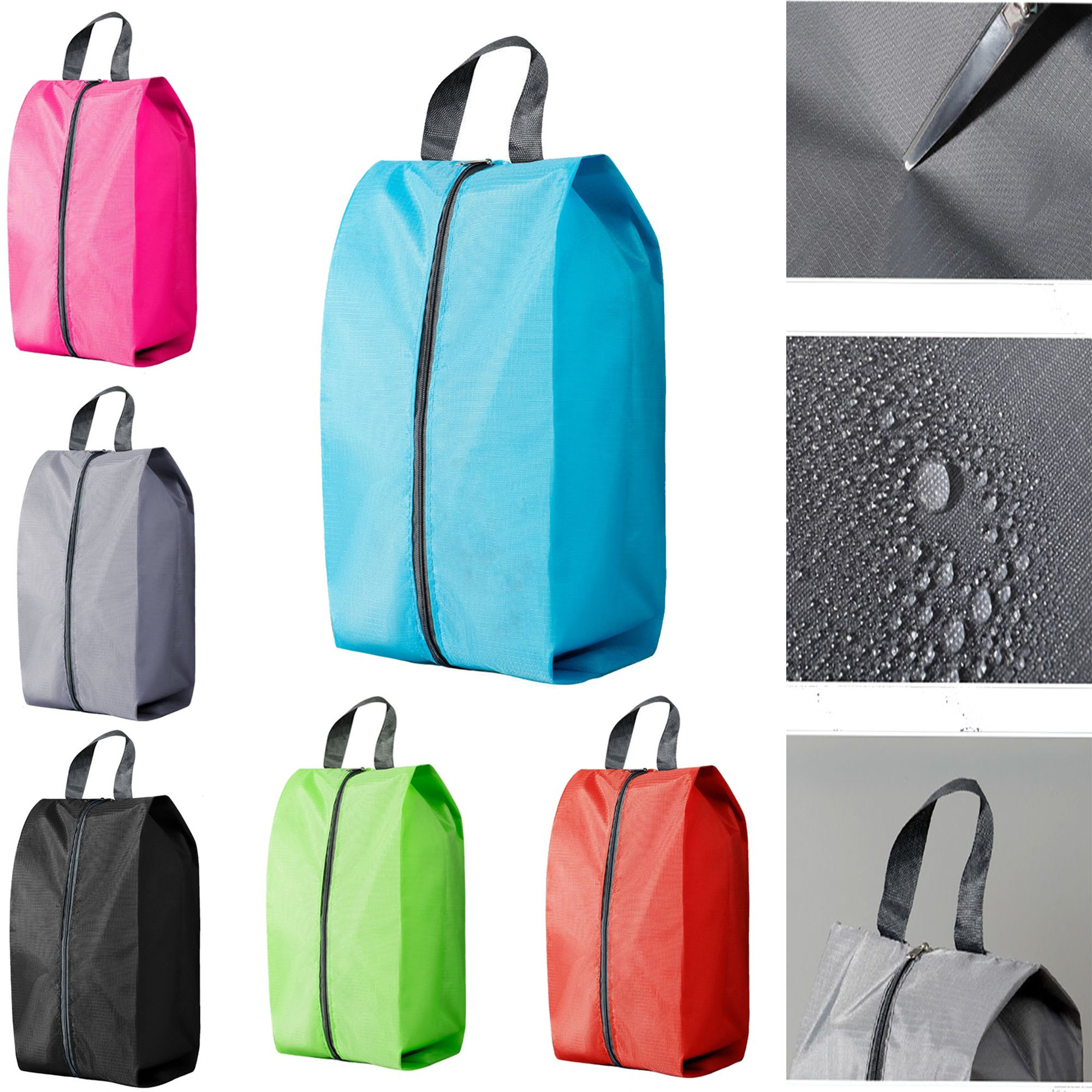 Waterproof Folding Portable Shoe Travel Organizer Bag 3