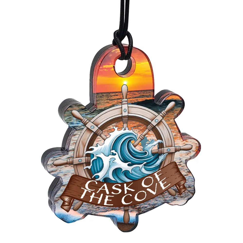 Acrylic Bottle Neck Charm Full Color 9